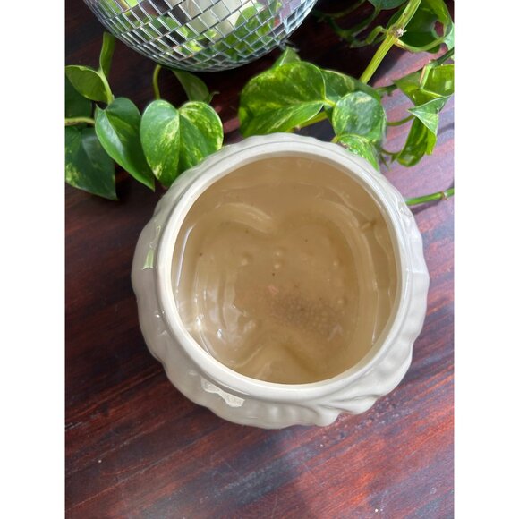 Vintage ACPO American Pottery Co. Ceramic white Dutch girl cookie jar - Picture 4 of 10